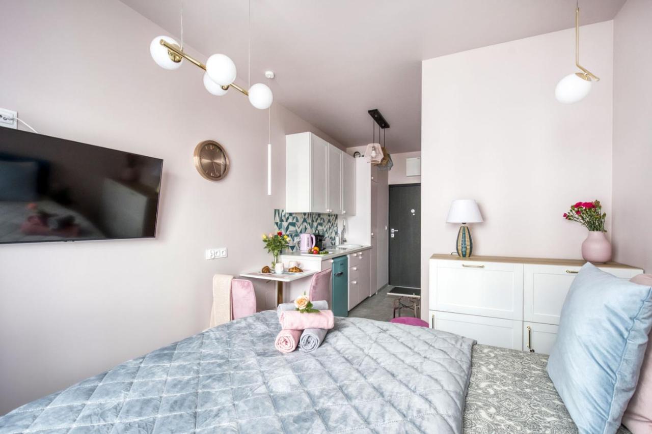 Mini Apartamenty Deluxe Metro Park Krzemieniecka Warszawa Zewnętrze zdjęcie
