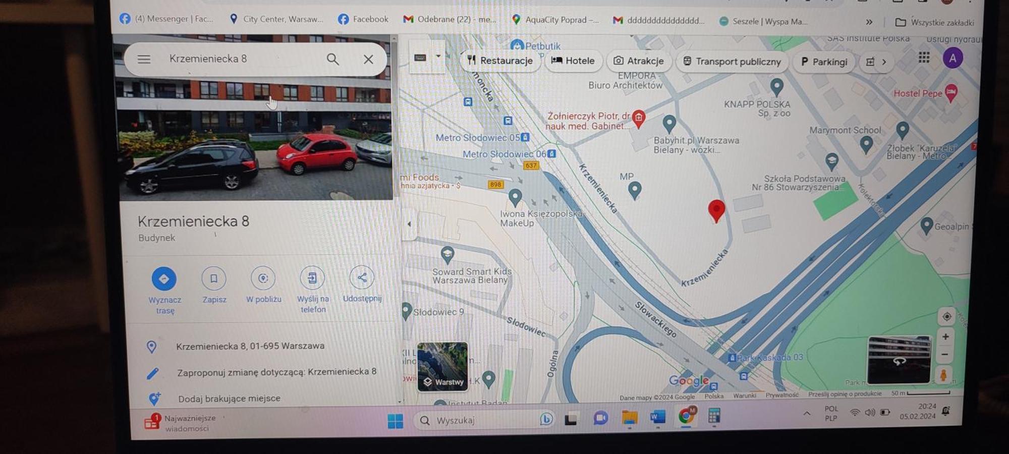 Mini Apartamenty Deluxe Metro Park Krzemieniecka Warszawa Zewnętrze zdjęcie
